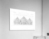 QVT 1125 – Vintage Monografie de la Cathedrale Acrylic Print