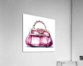 QGF 1022 – Fashion Illustration Hand Bag Acrylic Print