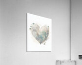 QLR 0024 – Lace Soft Green Clover Watercolor He Acrylic Print