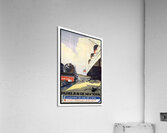 QVT 1115 – Vintage stock graphics vintage trave Acrylic Print