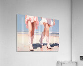 QWA 2075 – Coastal Cowgirls in Pink Acrylic Print