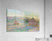 QCL 1139 – Wheatstacks by Claude Monet Acrylic Print
