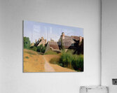 QCL 1097 – Houses near Orleans Maisons aux Envi Acrylic Print