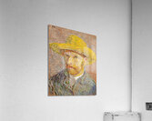 QCL 1187 – Self Portrait with a Straw Hat obver Acrylic Print