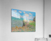 QCL 1180 – The Cliff Walk at Pourville by Claud Acrylic Print