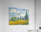 QCL 1200 – Wheat Field with Cypresses 1889 Vinc Acrylic Print