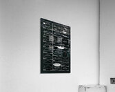 QVT 1070 – UFO Sightings Chart Unidentified Fly Acrylic Print