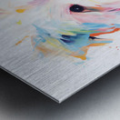 QAN 1059 – Happy Painted Maltese Puppy Bold Col Metal print