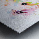 QAN 1058 – Painted Maltese Bold Colorful Happy Metal print