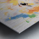 QAN 1055 – Goldie Bold Colorful Happy Puppy Metal print