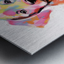 QAN 1063 – Colorful Baby Lab Bold Happy Puppy.j Metal print