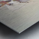 QFB 1064 – Delicate Wallflower Fresco Floral.jp Metal print