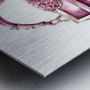 QGF 1022 – Fashion Illustration Hand Bag Metal print