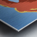 QVT 1116 – Vintage stock graphics vintage trave Metal print