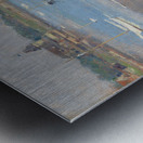 QCL 1092 – Low Tide Riverside Yacht Club 1894 b Metal print