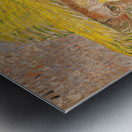 QCL 1187 – Self Portrait with a Straw Hat obver Metal print