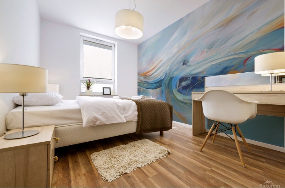 QAB 1114 – Coral Infusion V Mural print