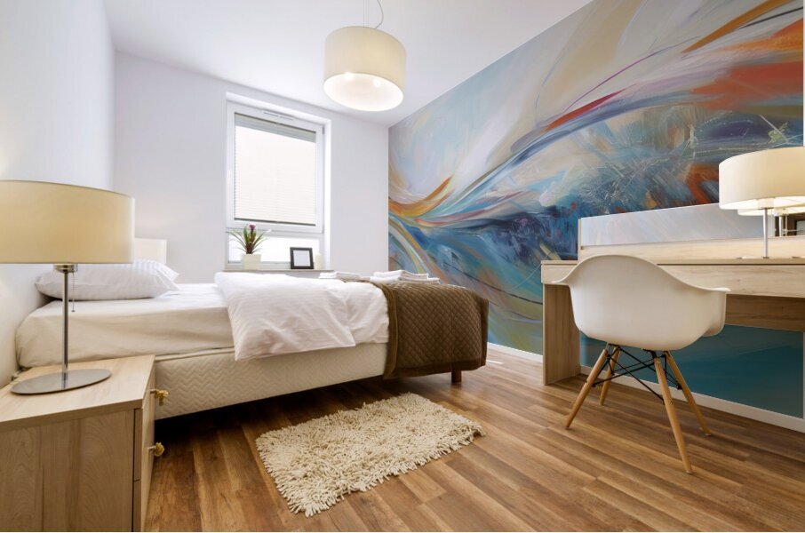 QAB 1110 – Coral Infusion Mural print