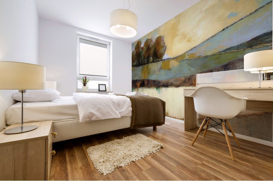 QLN 1050 – Patchwork Summer Meadow Mural print