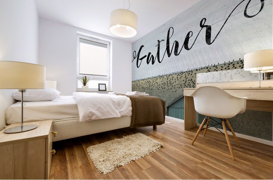 QMF 004 – Gather Mural print