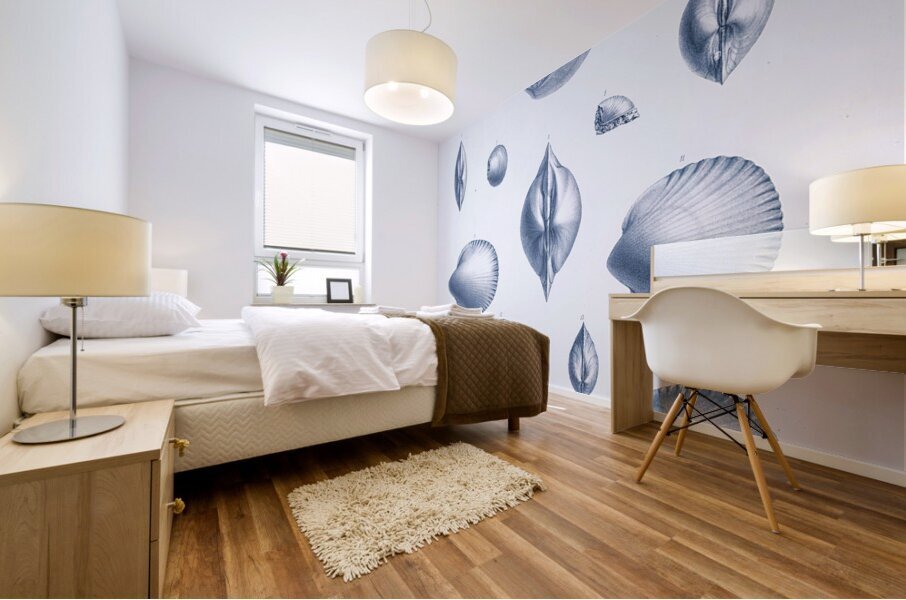 QVT 1035 – Vintage Nautical Sea Creatures and S Mural print