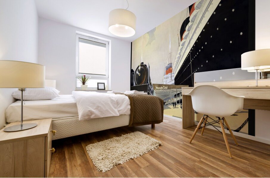 QVT 1115 – Vintage stock graphics vintage trave Mural print