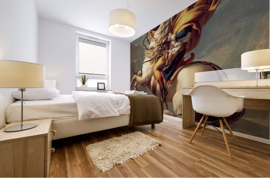 QCL 1031 – Napoleon crossing the Alps Mural print