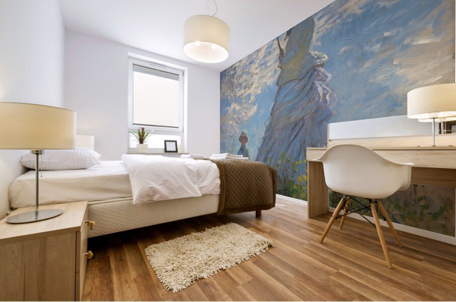 QCL 1133 – Claude Monet Woman with a Parasol.jp Mural print