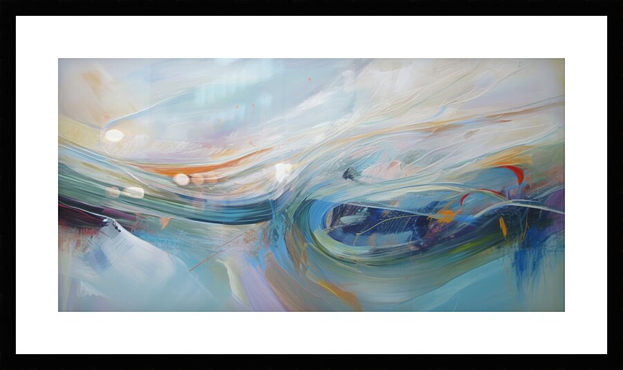 QAB 1114 – Coral Infusion V Picture Frame print