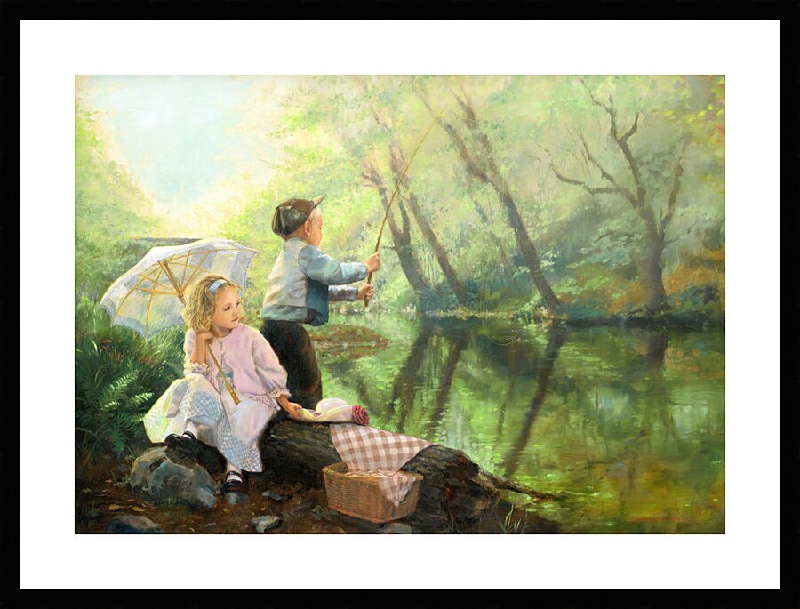 QCH 003 – The Waiting Game Picture Frame print