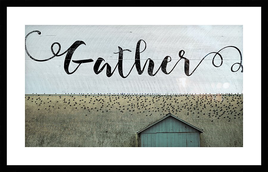 QMF 004 – Gather Picture Frame print