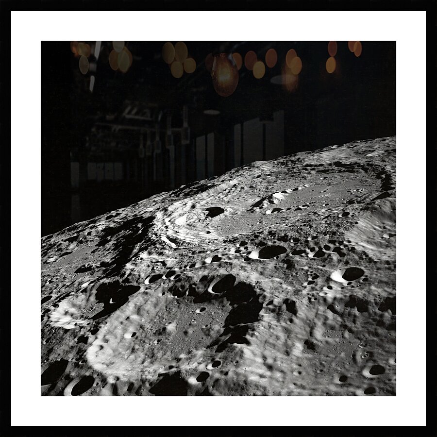 QSP 005 – Craters Picture Frame print