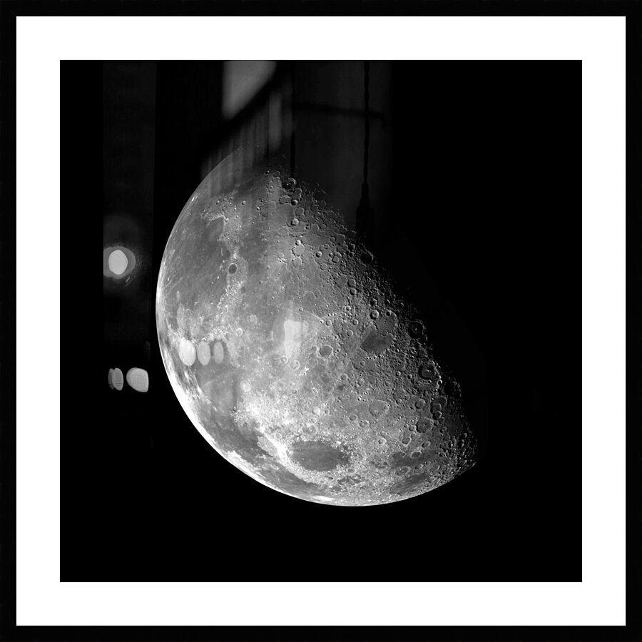 QSP 004 – Half Moon Picture Frame print
