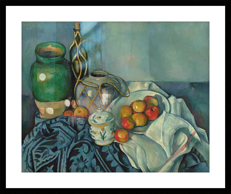 QCL 1015 – Still Life with Apples by Paul Cezan Picture Frame print