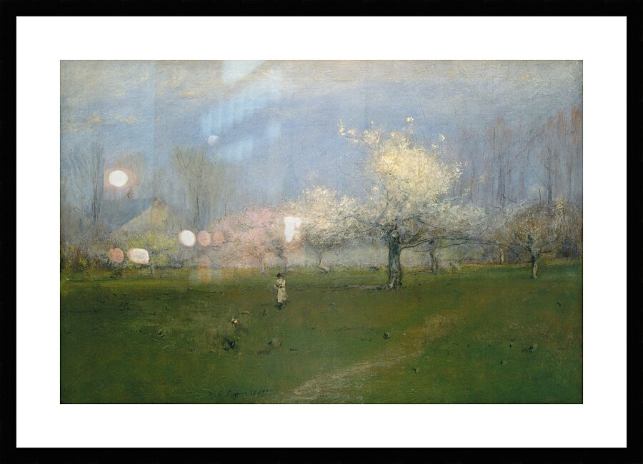 QCL 1095 – Spring Blossoms Montclair New Jersey Picture Frame print