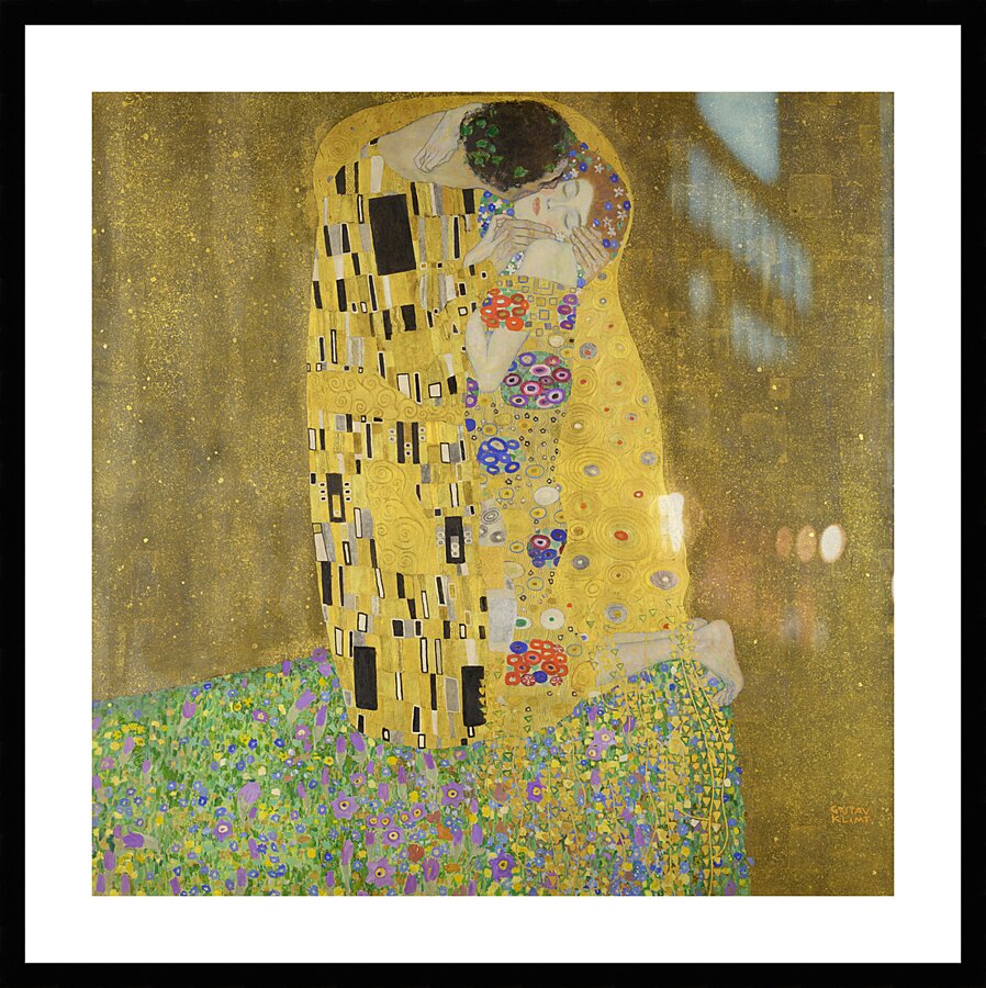 QCL 1068 – The Kiss by Gustav Klimt Picture Frame print