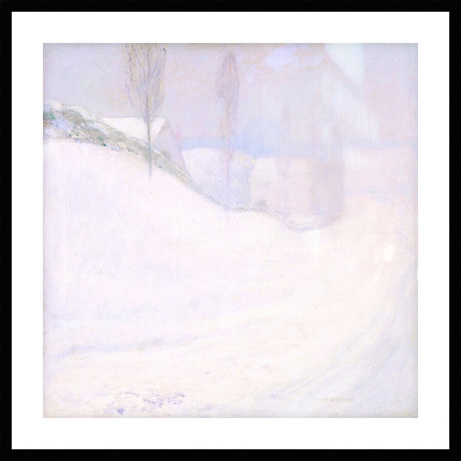 QCL 1093 – Round Hill Road by John Henry Twacht Picture Frame print