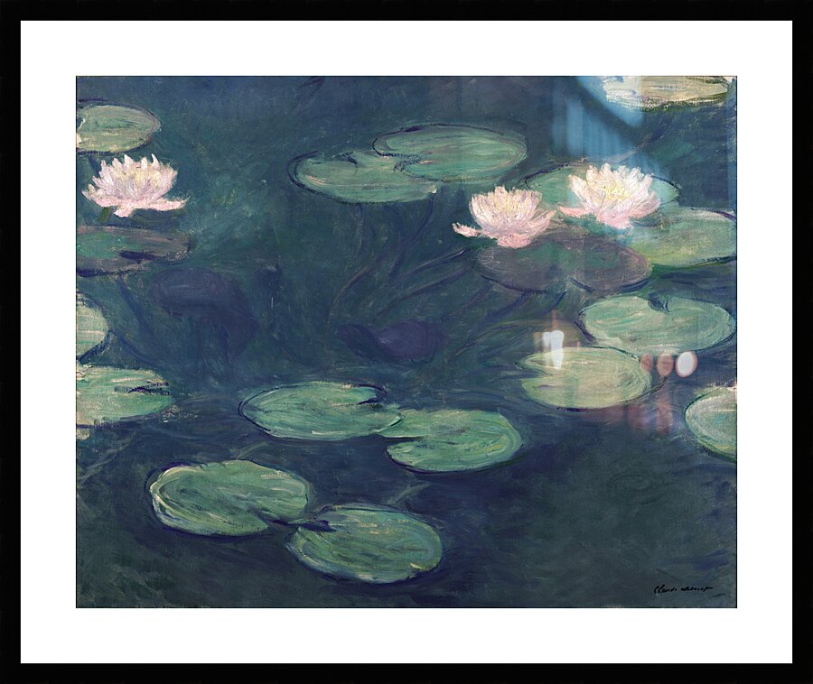 QCL 1165 – Ninfee Rosa by Claude Monet Picture Frame print