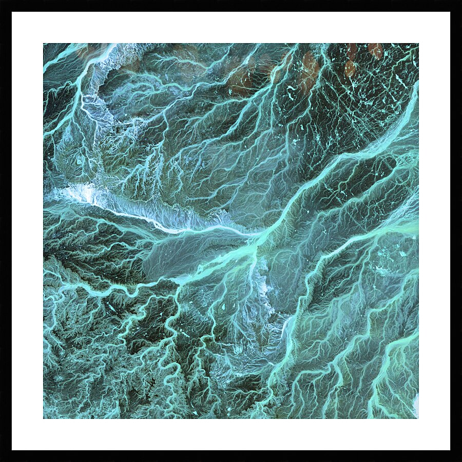 QEAA 015 – Earth As Art USGS Picture Frame print