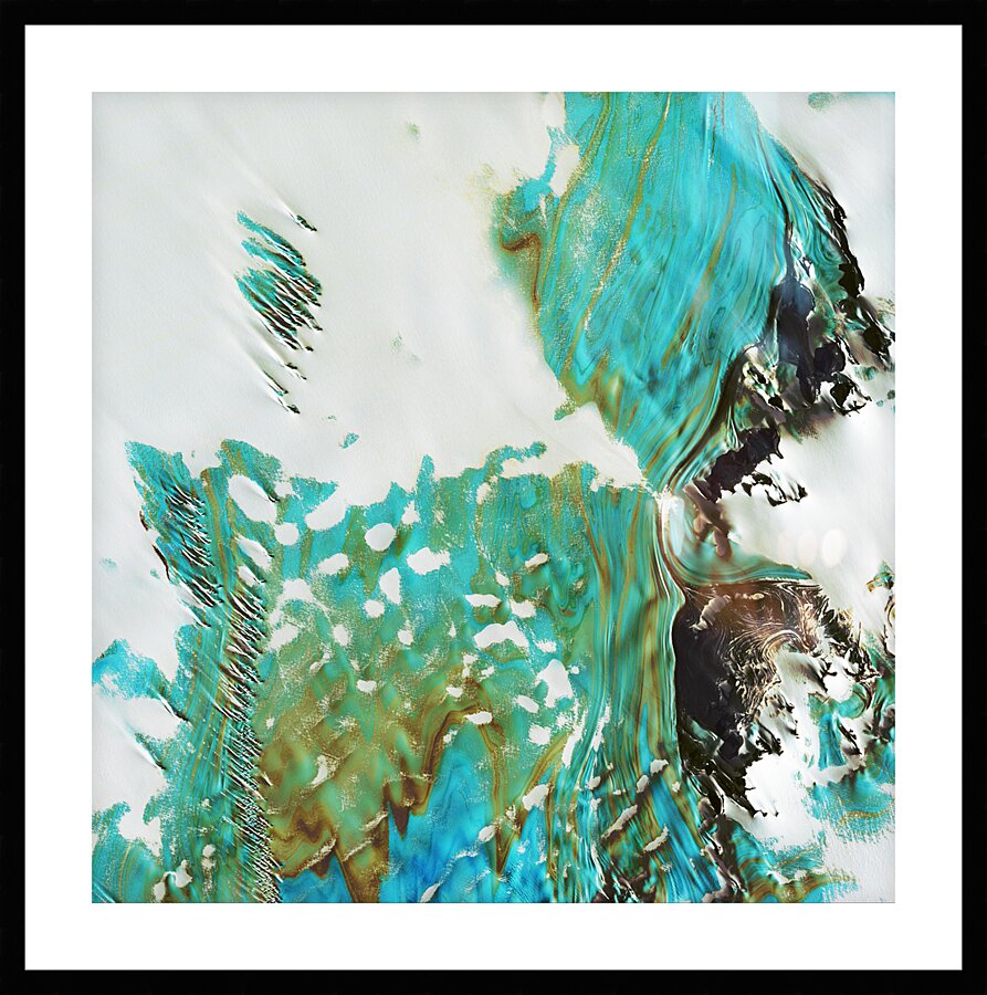 QEAA 010 – Earth As Art USGS Picture Frame print