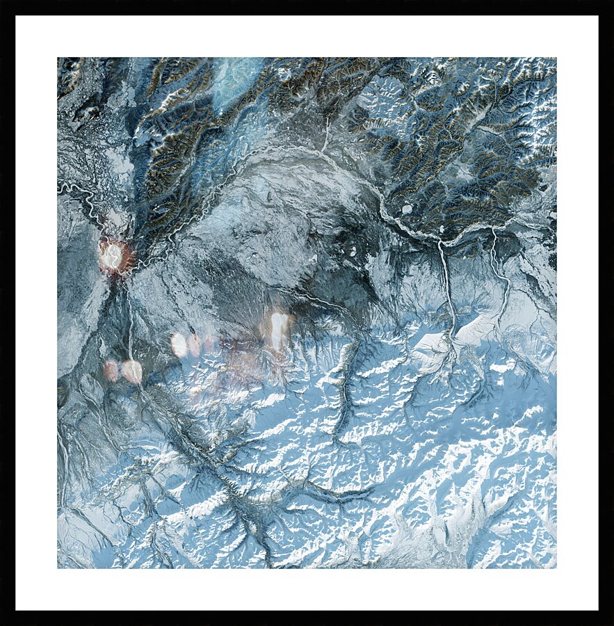 QEAA 038 – Earth As Art USGS Picture Frame print