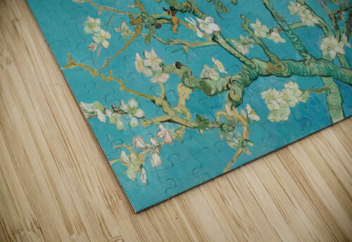 QAC 002 – Cherry Blossoms by Vincent van Gogh . Masterwork Reimagined puzzle