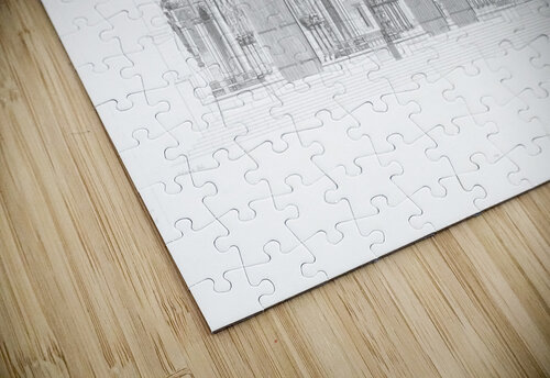 QVT 1125 – Vintage Monografie de la Cathedrale Masterwork Reimagined puzzle