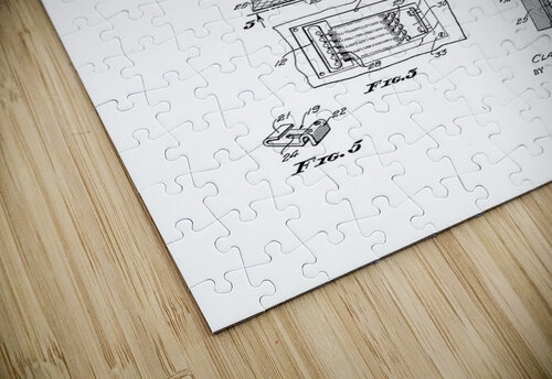 QVT 1065 – Vintage Patent Illustrations Fender Masterwork Reimagined puzzle