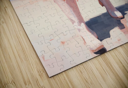 QWA 2075 – Coastal Cowgirls in Pink Masterwork Reimagined puzzle