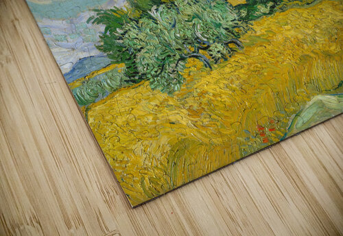 QCL 1200 – Wheat Field with Cypresses 1889 Vinc Masterwork Reimagined puzzle