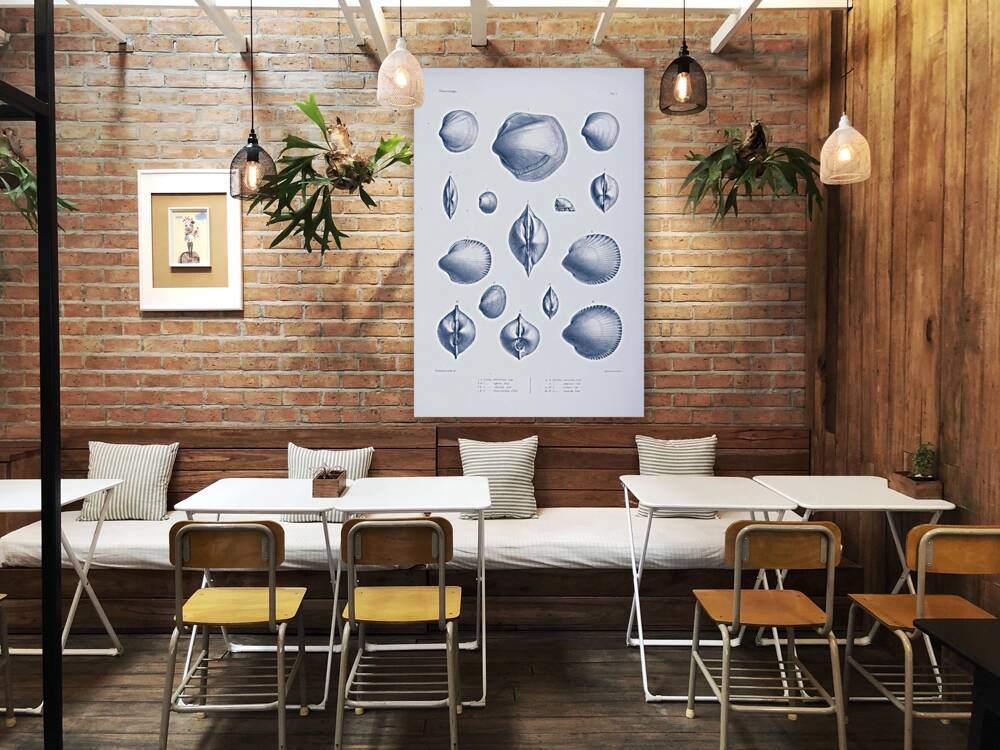 QVT 1035 – Vintage Nautical Sea Creatures and S Reproduction