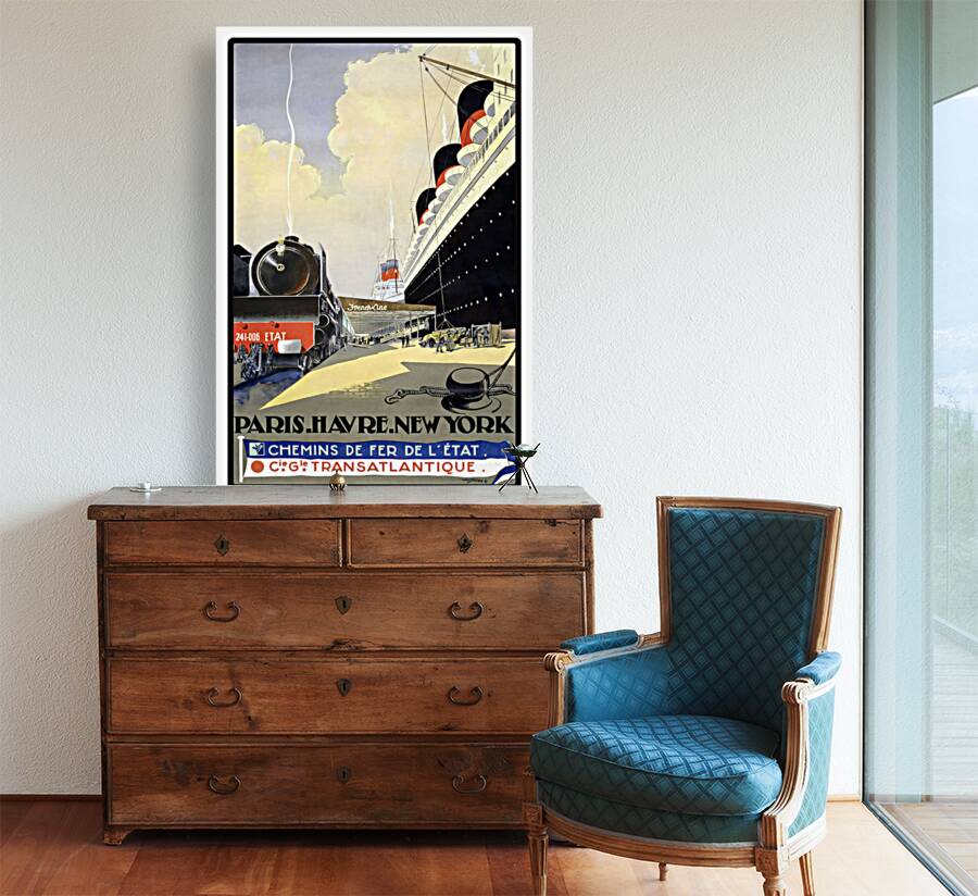 QVT 1115 – Vintage stock graphics vintage trave Reproduction