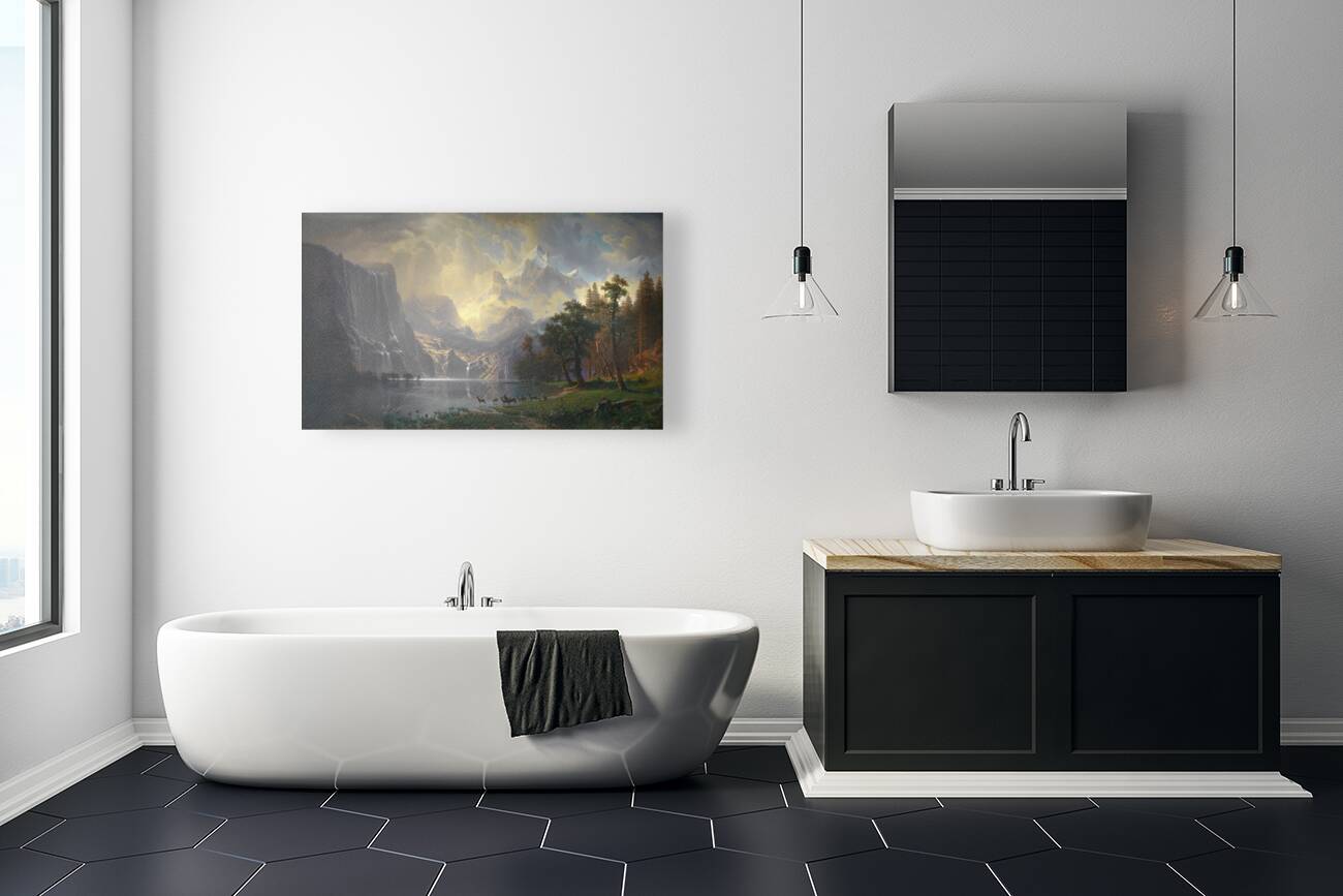 QCL 1081 – Among the Sierra Nevada Mountains  1 Reproduction