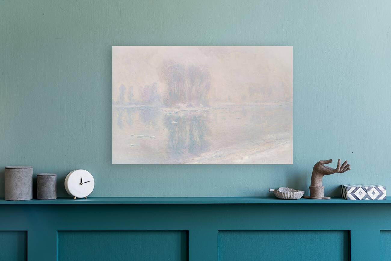 QCL 1146 – Ice Floes by Claude Monet Reproduction